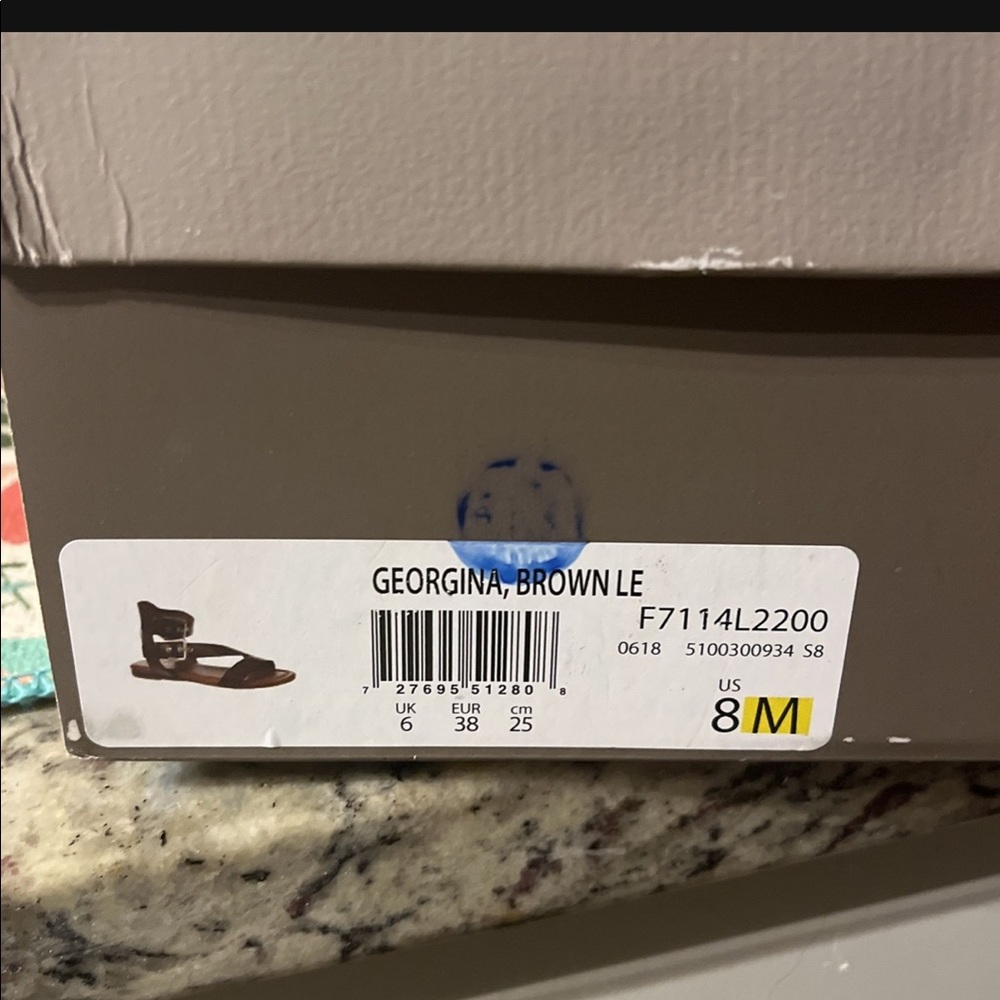 Brown sandals